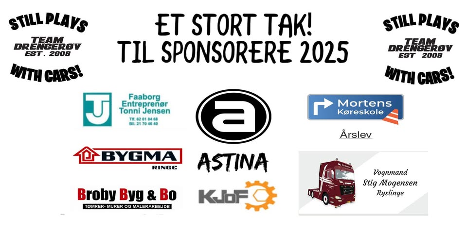 DriveMeetups data som træf hos Team Drengerøv - Kom med til dette træf den 09/May  som afholdes af Ukendt