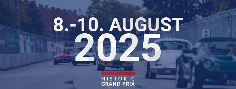DriveMeetups data som træf hos Copenhagen Historic Grand Prix 2025 - Kom med til dette træf den 08/Aug  som afholdes af Ukendt