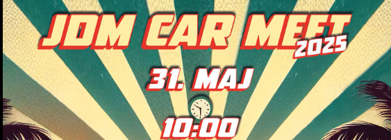 DriveMeetups data som træf hos JDM Meet Streetdome 2025 - Kom med til dette træf den 31/May som afholdes af Stensbirk Carculture