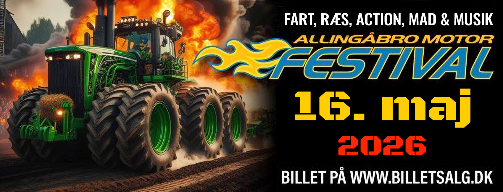 DriveMeetups data som træf hos Allingåbro motor festival 2026 - Kom med til dette træf den 16/May  som afholdes af Ukendt