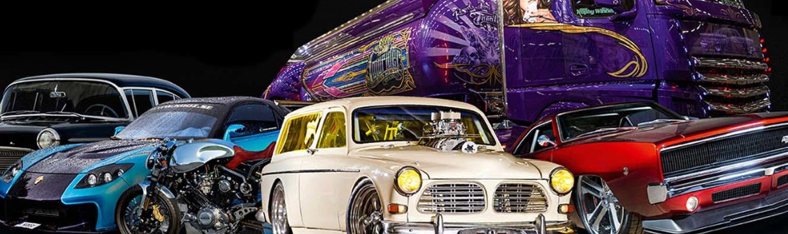 DriveMeetups data som træf hos Custom Motor Show Elmia 2026 - Kom med til dette træf den 03/Apr  som afholdes af Ukendt