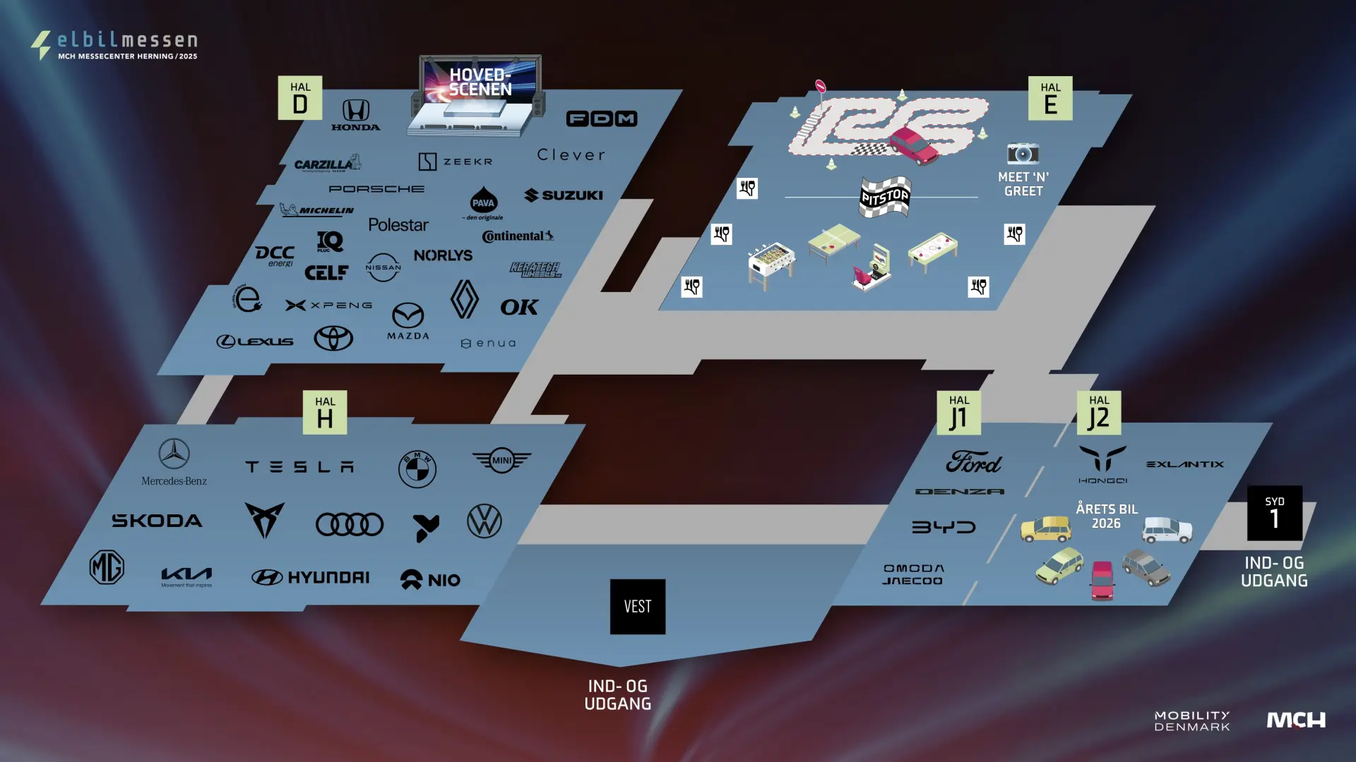 DriveMeetups data som træf hos Elbilmessen - Kom med til dette træf den 02/Oct  som afholdes af Rullemand