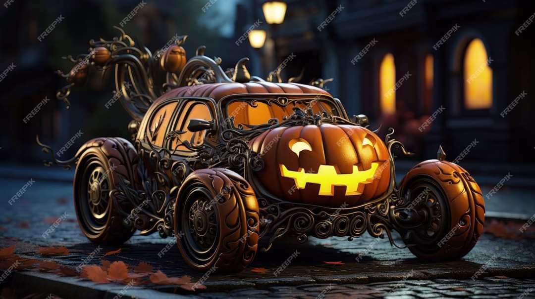 DriveMeetups data som træf hos HALLOWEEN - Kom med til dette træf den 01/Nov  som afholdes af De Gale Motorer