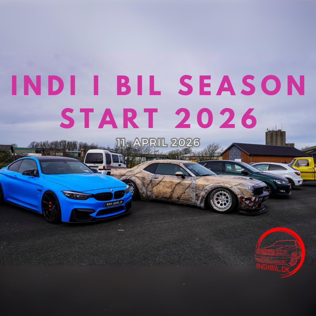 DriveMeetups data som træf hos INDIBIL Seasonstart 2026 - Kom med til dette træf den 11/Apr som afholdes af INDIBIL.DK